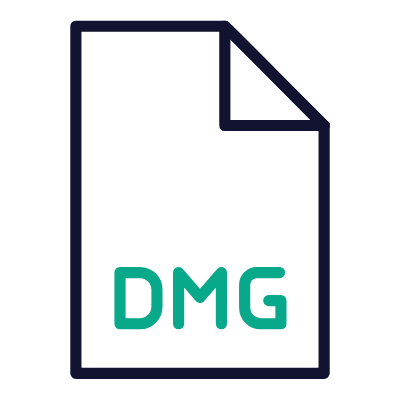 File DMG, Animated Icon, Outline