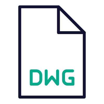 File DWG, Animated Icon, Outline