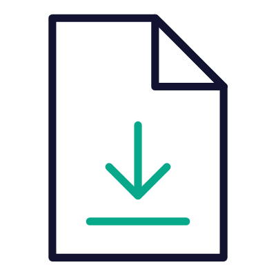 File Download Alt, Animated Icon, Outline