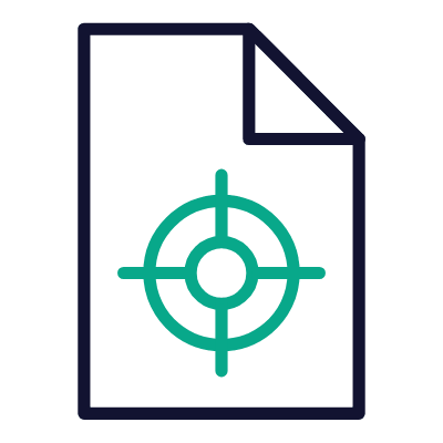 File Printing Test, Animated Icon, Outline
