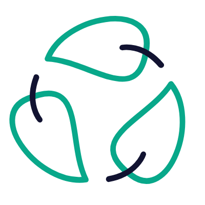 Eco, Animated Icon, Outline