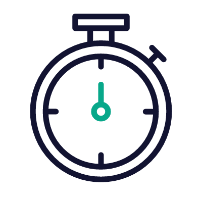 Timer, Animated Icon, Outline