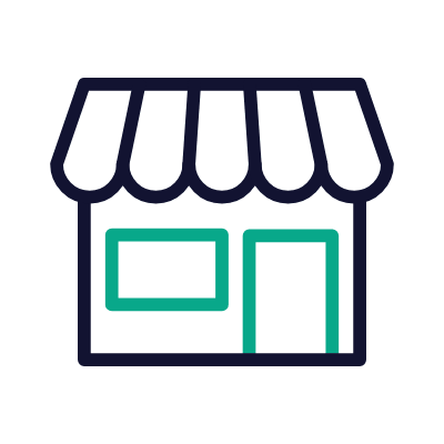 Store, Animated Icon, Outline