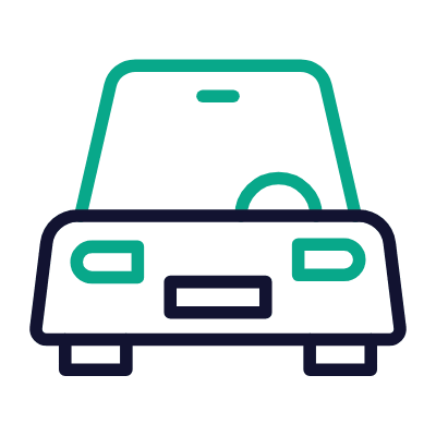 Car, Animated Icon, Outline