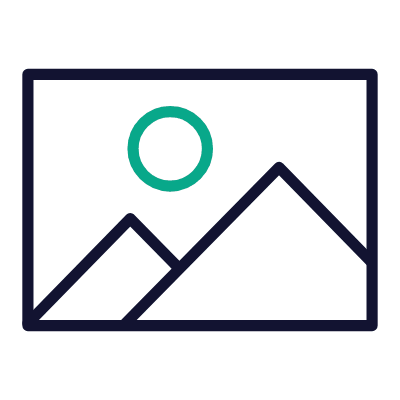 Image Mountain, Animated Icon, Outline