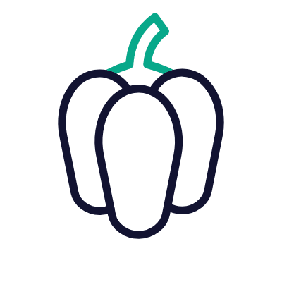 Paprika, Animated Icon, Outline