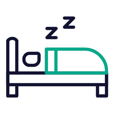 Sleep, Animated Icon, Outline