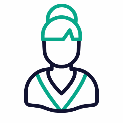 Woman Sweater, Animated Icon, Outline