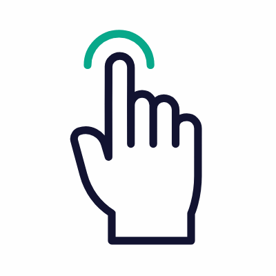 Tap, Animated Icon, Outline