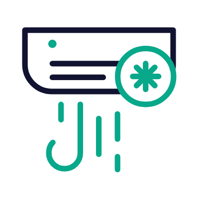 Air Conditioner, Animated Icon, Outline