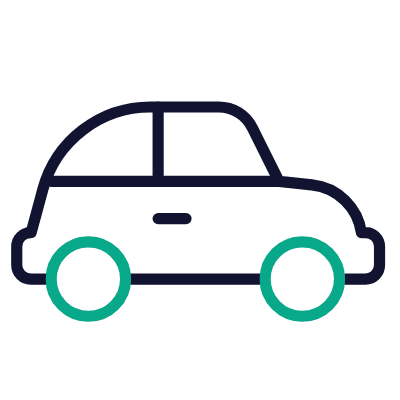 Beetle, Animated Icon, Outline
