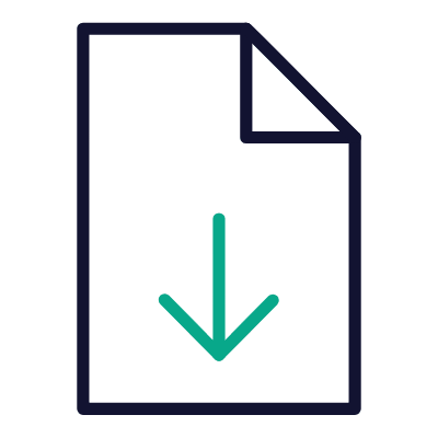 File Download, Animated Icon, Outline