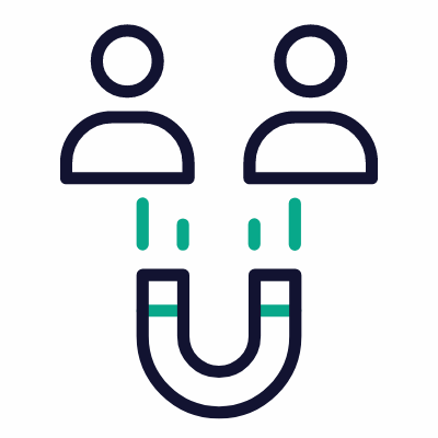 Customers, Animated Icon, Outline