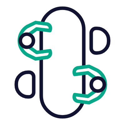 Conference Room, Animated Icon, Outline