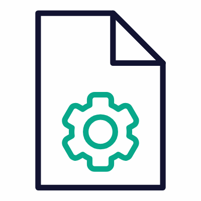 File Settings, Animated Icon, Outline
