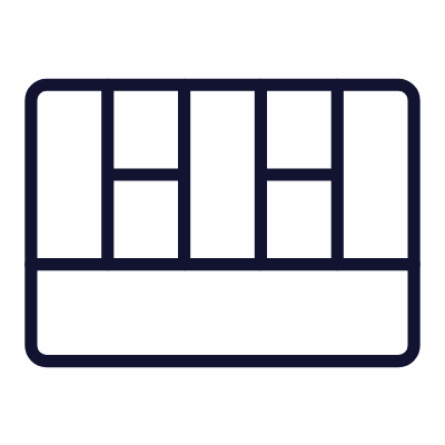 Business Model, Animated Icon, Outline