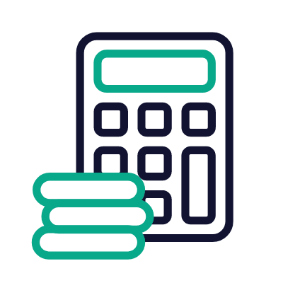 Accounting, Animated Icon, Outline